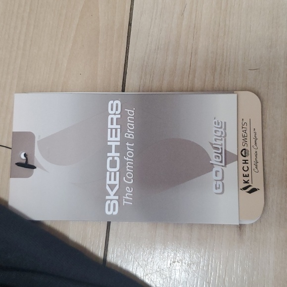 Sketchers mens go lounge black - Picture 5 of 8